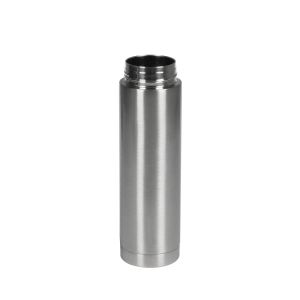 Office 1 Бутилка Metropolis, метална, двустенна, 500 ml, сребриста