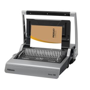 Машина за подвързване Fellowes Galaxy, ръчна, с пластмасова спирала, A4, до 500 листа