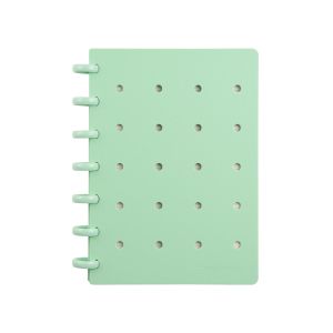 Sworld Тетрадка ME, А5, със спирала, 80 листа, с 2 аксесоара, зелена