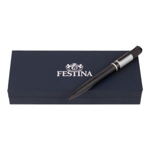 Festina Химикалка Classicals Black, в кутия, сребриста