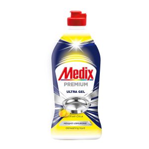 Препарат за миене на съдове Medix Premium, жълт, 415 ml