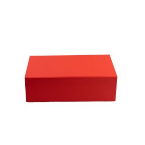 Office 1 Кутия Colorful, с магнитно затваряне, сгъваема, 35 х 20.5 х 11.3 cm, червена