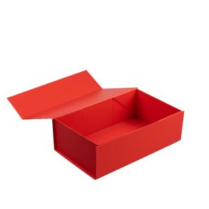 Office 1 Кутия Colorful, с магнитно затваряне, сгъваема, 35 х 20.5 х 11.3 cm, червена