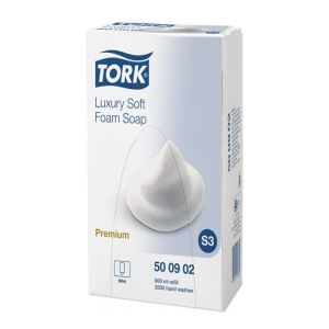 Сапун за ръце Tork S3, на пяна, 4 броя, 0.8 l