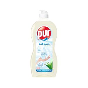 Препарат за миене на съдове Pur Balsam, алое вера, 450 ml