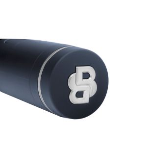 Hugo Boss Чадър Pocket Double B, сгъваем, тъмносин