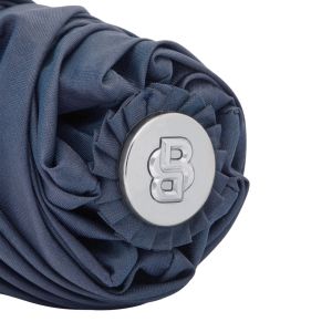 Hugo Boss Чадър Pocket Double B, сгъваем, тъмносин