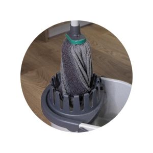 Моп York Eco Ego Rubi, микрофибър, с конусовидна резба