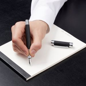 Cerruti 1881 Писалка Zoom Diamond, в кутия, черна