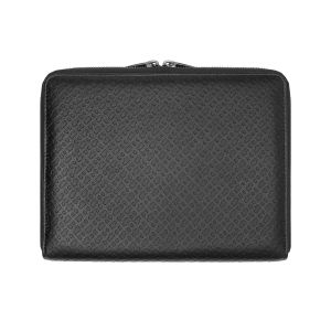 Hugo Boss Папка Monogram, A5, с цип, черна