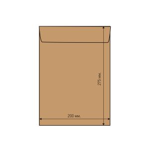 Airpoc Плик с въздушни мехурчета D/14, 275 x 200 mm, със самозалепваща лента, кафяв