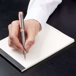 Cerruti 1881 Химикалка Zoom Diamond, в кутия, цвят мед