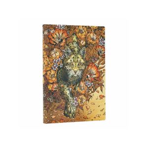 Paperblanks Тефтер Lynx Rising, Mini, мека корица, широки редове, 104 листа