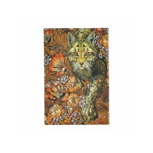 Paperblanks Тефтер Lynx Rising, Mini, мека корица, широки редове, 104 листа