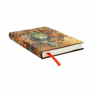 Paperblanks Тефтер Lynx Rising, Mini, мека корица, широки редове, 104 листа