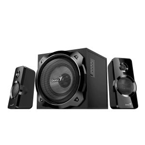Тонколони Genius SW-2.1 1850BT, със субуфер, Bluetooth, 75 dB, 50 W, черни