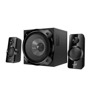 Тонколони Genius SW-2.1 1850BT, със субуфер, Bluetooth, 75 dB, 50 W, черни