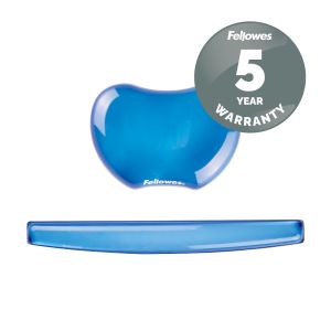 Подложка за китка Fellowes, силиконова, синя