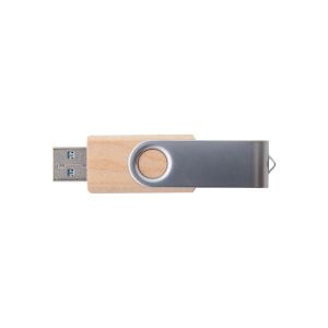 Office 1 USB флаш памет Swivel Wood, 32 GB, USB 2.0, USB Type C