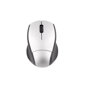 Мишка TNB Miny, безжична, USB, 3 бутона, сива