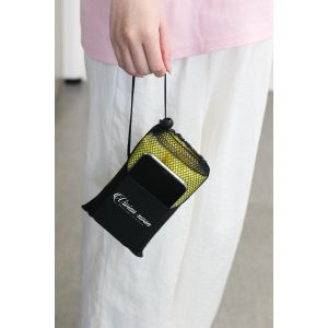 Office 1 Дъждобран Rainman, с качулка, в чанта с джоб, 140 x 203 cm, жълт