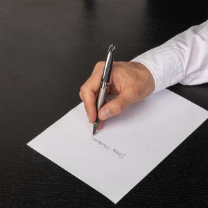 Cerruti 1881 Химикалка Abbey Diamond, в кутия, черно-бежова