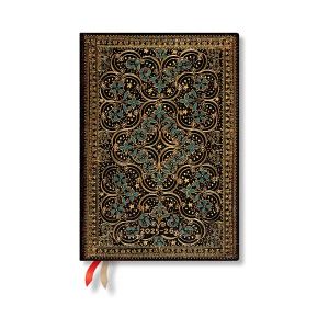 Paperblanks Планер Restoration, Midi, хоризонтален, твърда корица, 104 листа, за 2025-2026 година