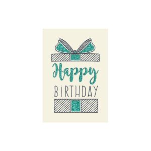 Gespaensterwald Картичка Paper Deluxe Happy Birthday, подарък
