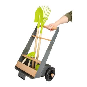 Small Foot Комплект количка с градински инструменти