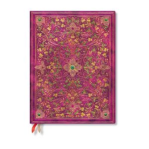 Paperblanks Планер Diamond Jubilee, Ultra, вертикален, твърда корица, 104 листа, за 2025-2026 година