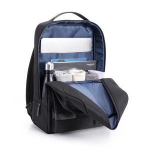 Раница за лаптоп Kingsons Noir Edge, 15.6'', 17 L, черна