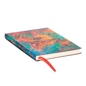 Paperblanks Планер Humming Dragon, Midi, хоризонтален, мека корица, 88 листа, за 2025 година