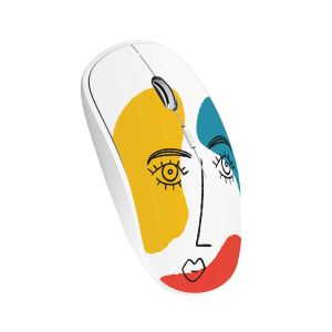 Мишка TNB Exclusiv Art, безжична, USB Type-A, 3 бутона