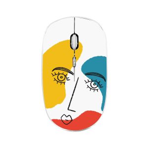 Мишка TNB Exclusiv Art, безжична, USB Type-A, 3 бутона
