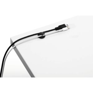 Кабелни клипсове Durable Cavoline, микс, графит