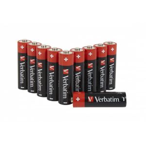 Алкална батерия Verbatim, AA, LR6, 10 броя, 1.5 V