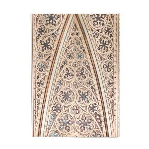 Paperblanks Планер Duomo di Milano, Midi, хоризонтален, твърда корица, 80 листа, за 2025 година