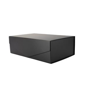 Office 1 Кутия Matt, с магнитно затваряне, сгъваема, 23 х 15 х 10 cm, черна