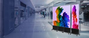 Постер-дисплей Hikvision LED DS-D4218MI-070H(B), P1.8, 600 cd/m2