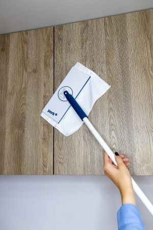 Моп York Snappy, с микрофибърна кърпа, 25 х 9.5 х 120 cm