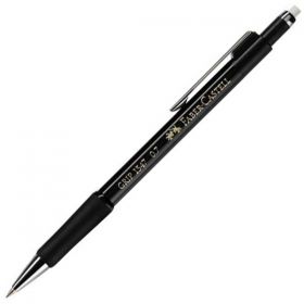 Автоматичен молив Faber-Castell Grip 1347 Черен