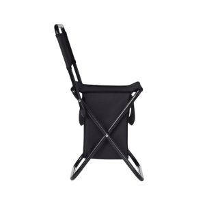 More Than Gifts Стол Sit & Drink, сгъваем, с хладилна чанта, черен