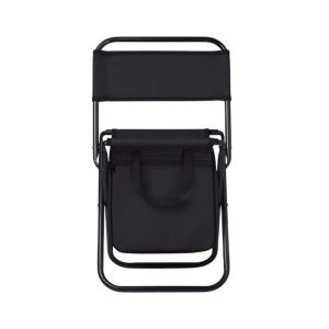 More Than Gifts Стол Sit & Drink, сгъваем, с хладилна чанта, черен