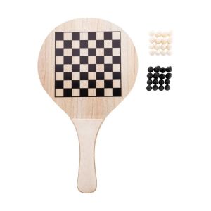 Cool Комплект за плажен тенис Boanis, 2 ракети и 1 топка, дървен