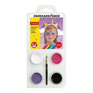 Eberhard Faber Боя за лице Unicorn, 4 цвята