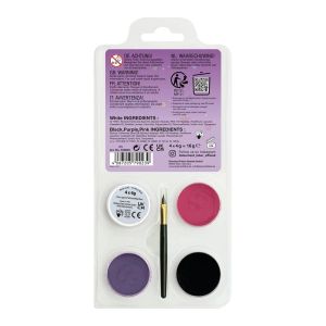 Eberhard Faber Боя за лице Unicorn, 4 цвята