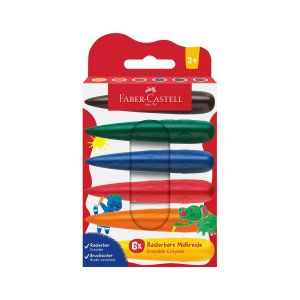 Faber-Castell Пастели Finger, 6 цвята