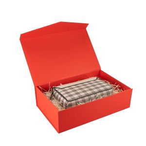 Office 1 Кутия Matt, с магнитно затваряне, сгъваема, 35 х 23 х 10 cm, червена