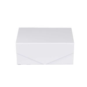 Office 1 Кутия Matt, с магнитно затваряне, сгъваема, 31 х 20 х 10 cm, бяла