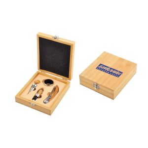 Office 1 Аксесоари за вино Bella, в дървена кутия